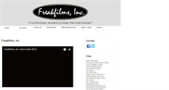 Desktop Screenshot of freakfilms.com